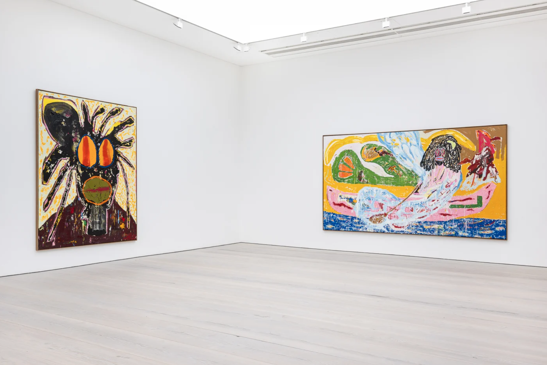 Painting by Jacob Bakangu